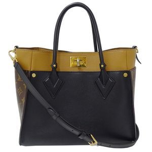Louis Vuitton Monogram On My Side MM Noir Black